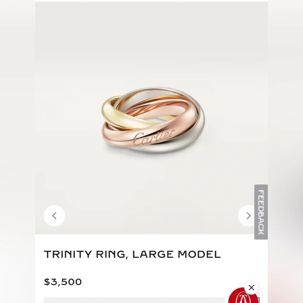 Cartier Classic Trinity Ring - Picture 6 of 6